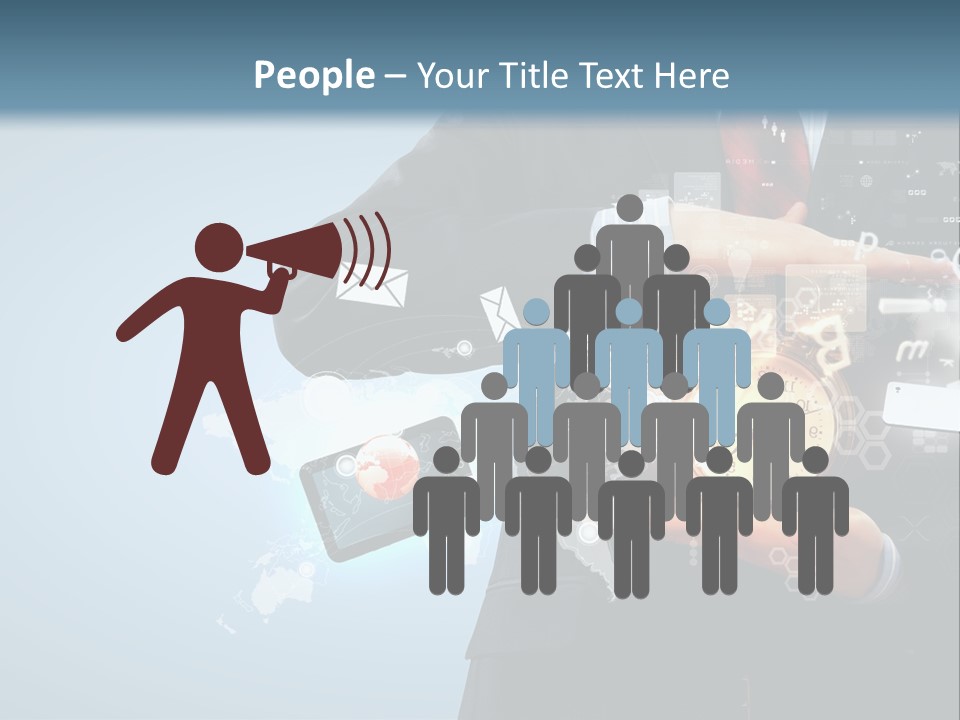 White Climate Industry PowerPoint Template