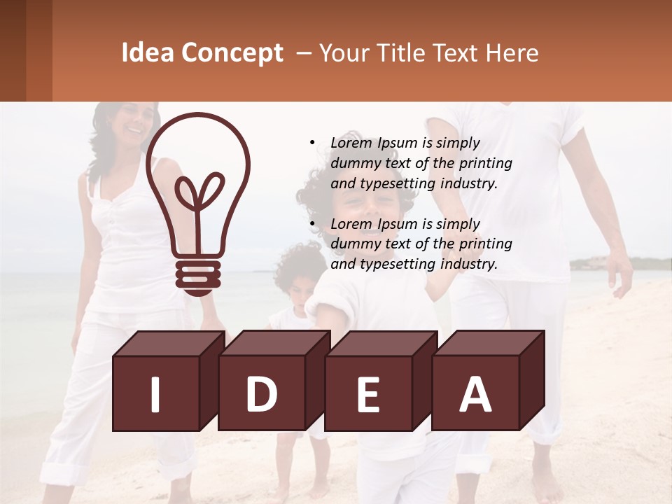 Electric Air Home PowerPoint Template