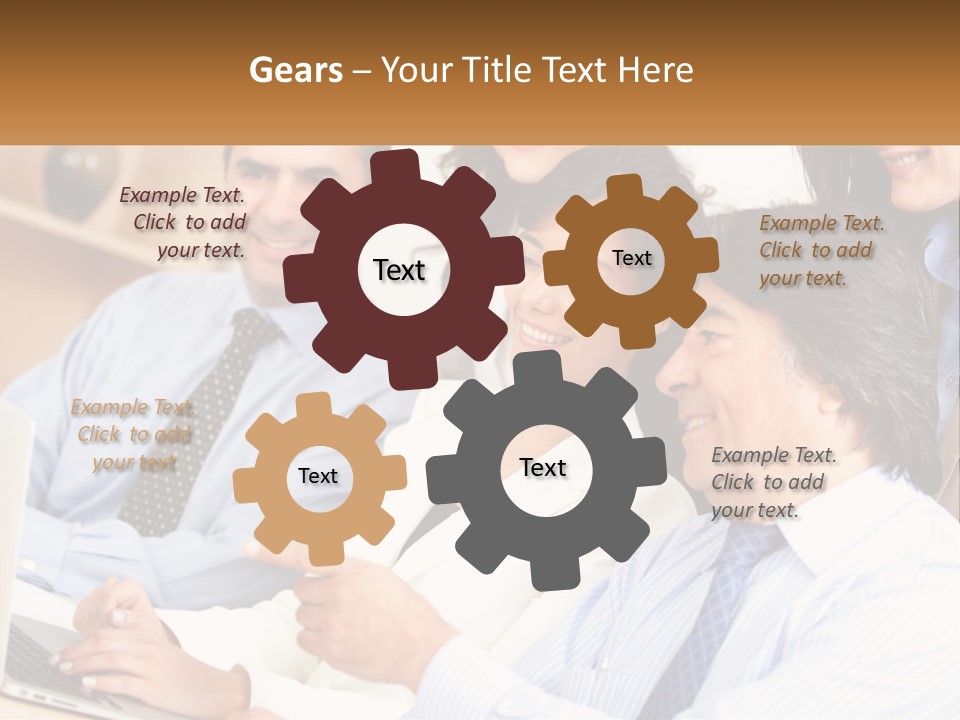 Home Ventilation White PowerPoint Template