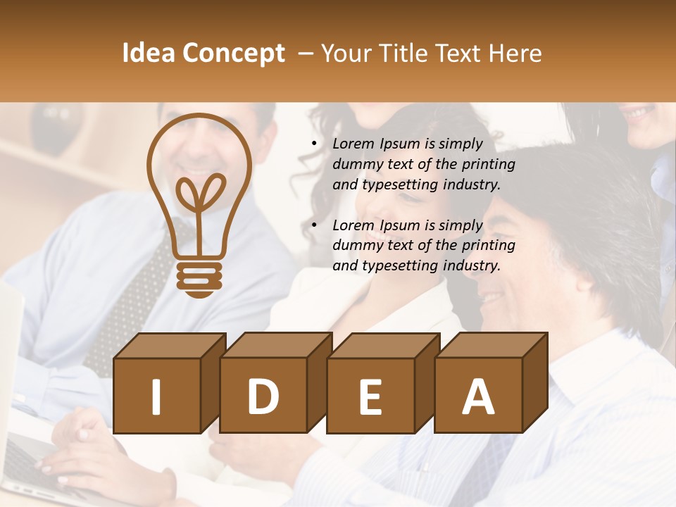 Home Ventilation White PowerPoint Template