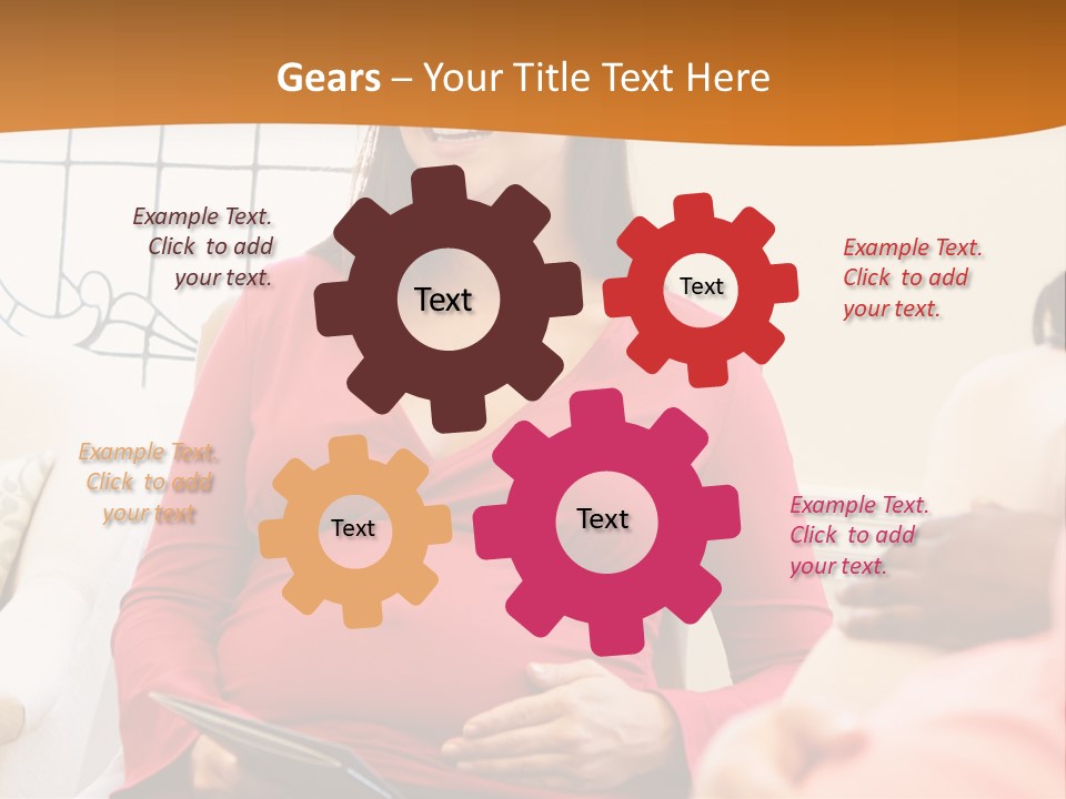 Cold Power Remote PowerPoint Template