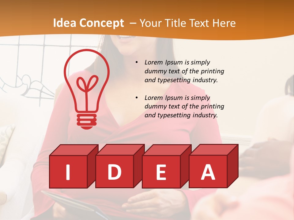 Cold Power Remote PowerPoint Template