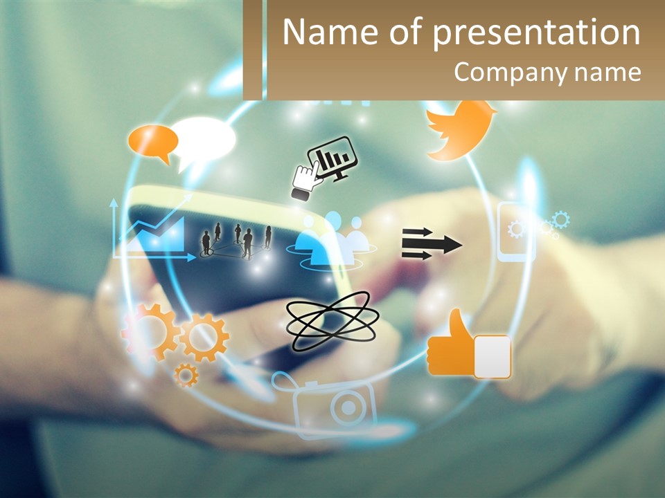 Cooling Energy Home PowerPoint Template