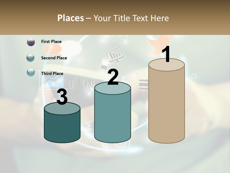 Cooling Energy Home PowerPoint Template