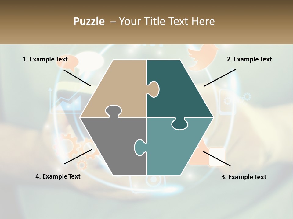 Cooling Energy Home PowerPoint Template