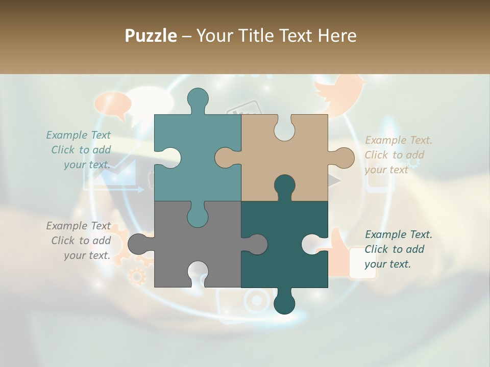 Cooling Energy Home PowerPoint Template