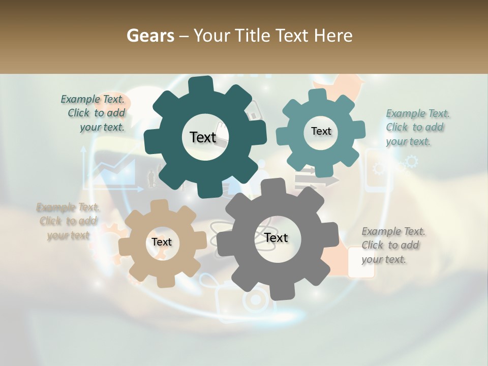 Cooling Energy Home PowerPoint Template