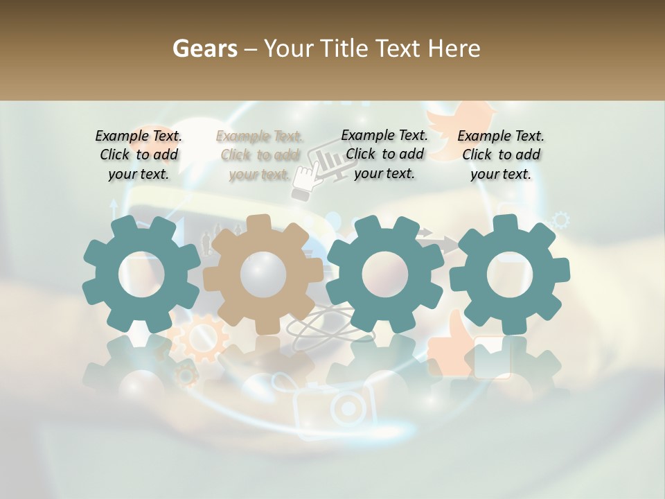 Cooling Energy Home PowerPoint Template