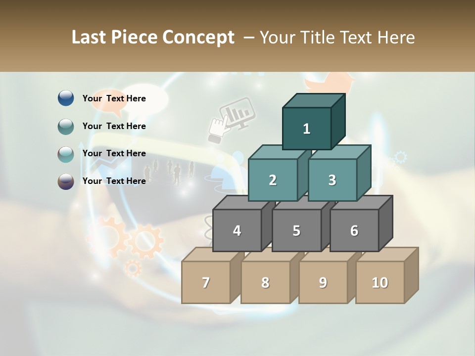 Cooling Energy Home PowerPoint Template
