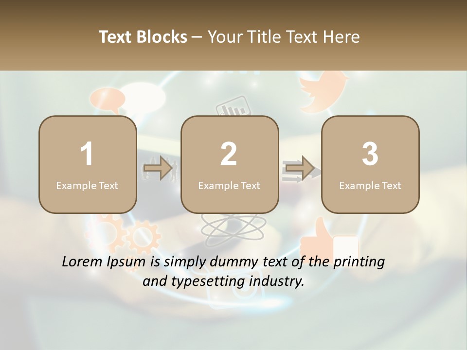 Cooling Energy Home PowerPoint Template