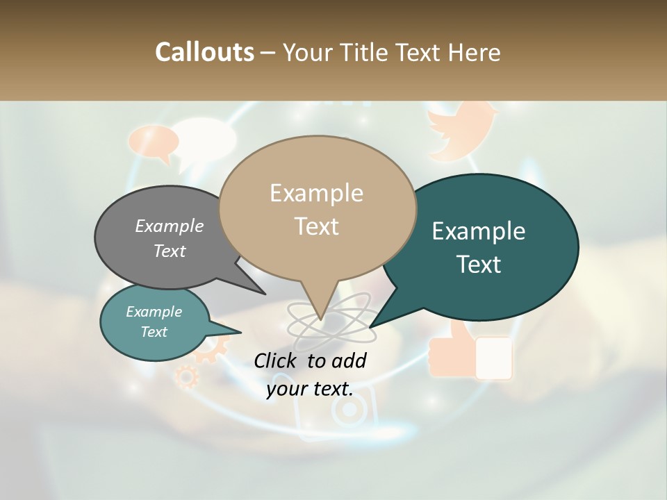 Cooling Energy Home PowerPoint Template