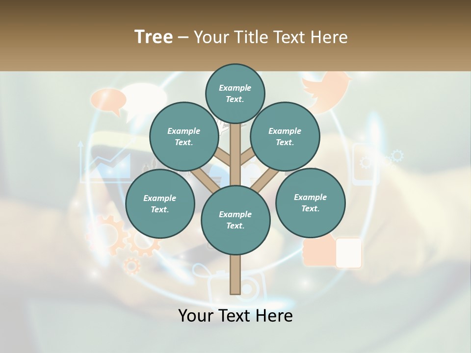 Cooling Energy Home PowerPoint Template