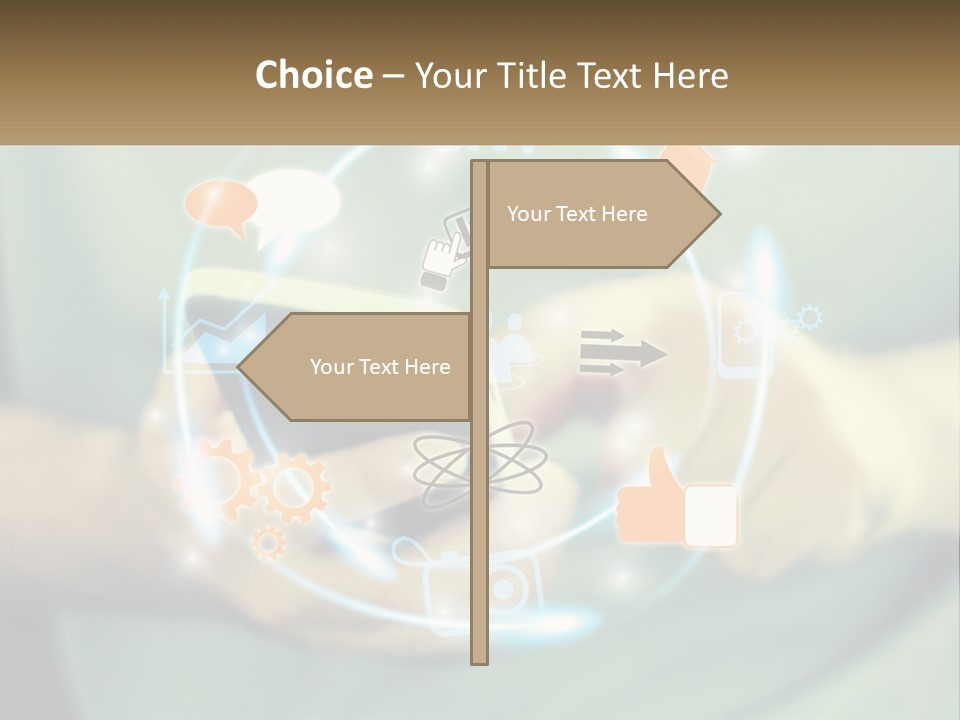 Cooling Energy Home PowerPoint Template