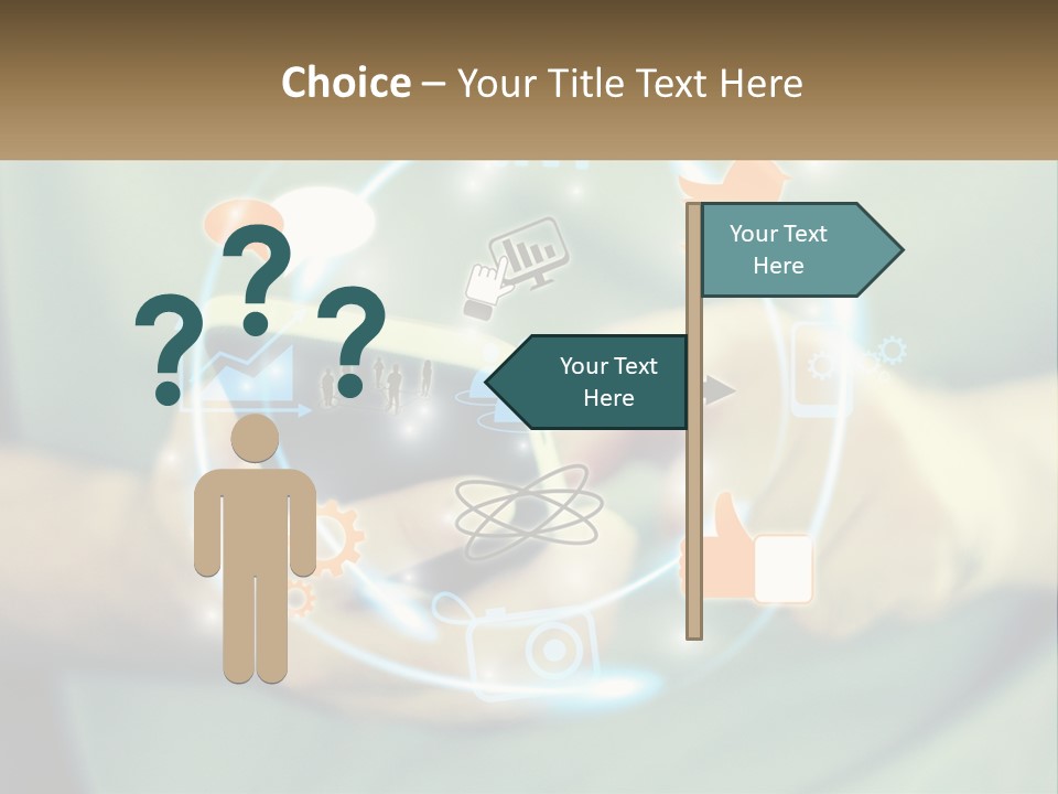 Cooling Energy Home PowerPoint Template
