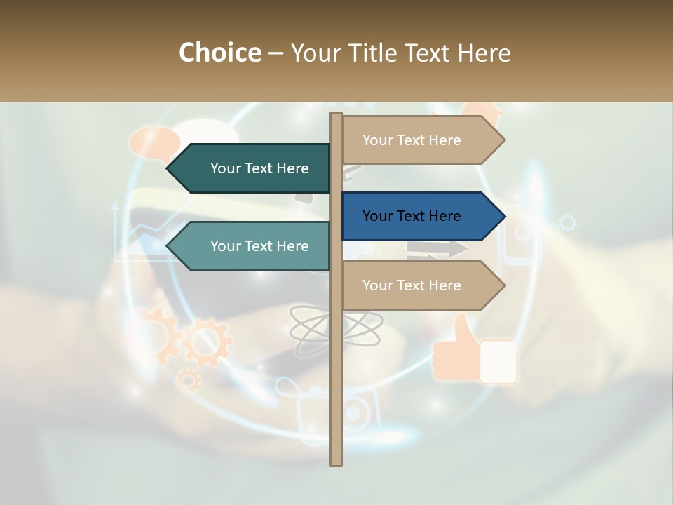 Cooling Energy Home PowerPoint Template