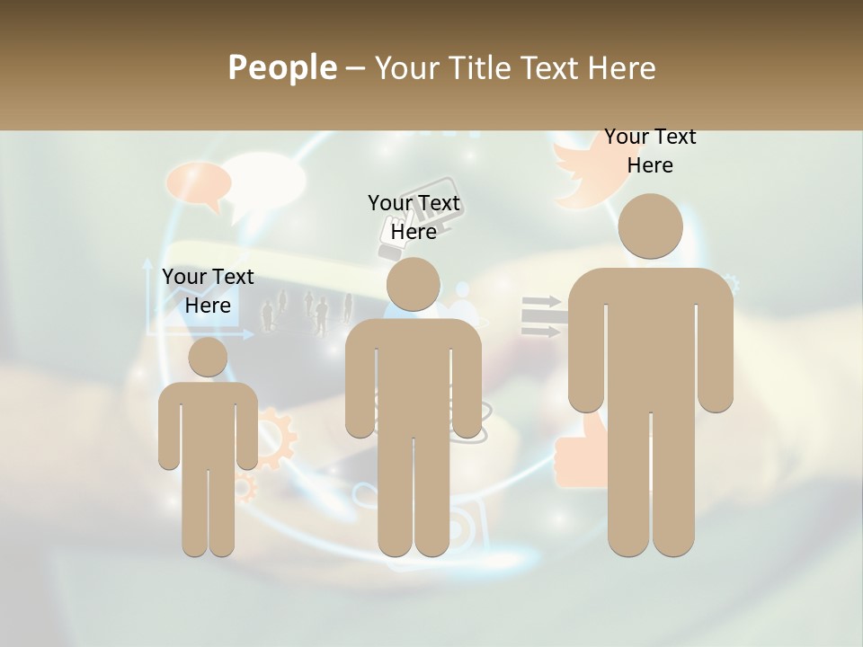 Cooling Energy Home PowerPoint Template