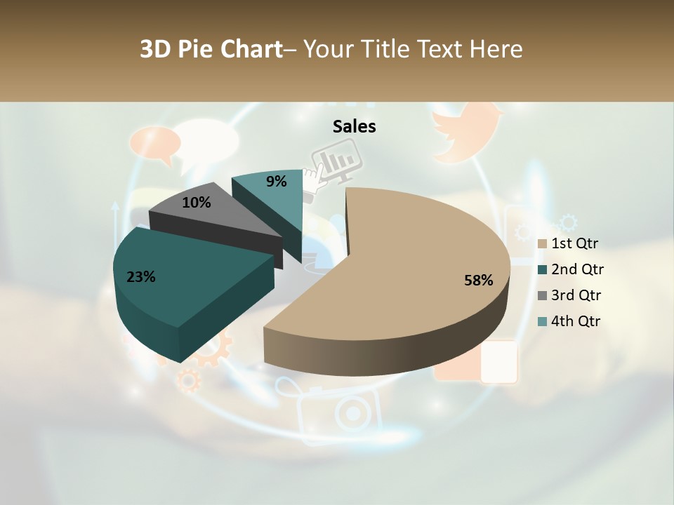Cooling Energy Home PowerPoint Template