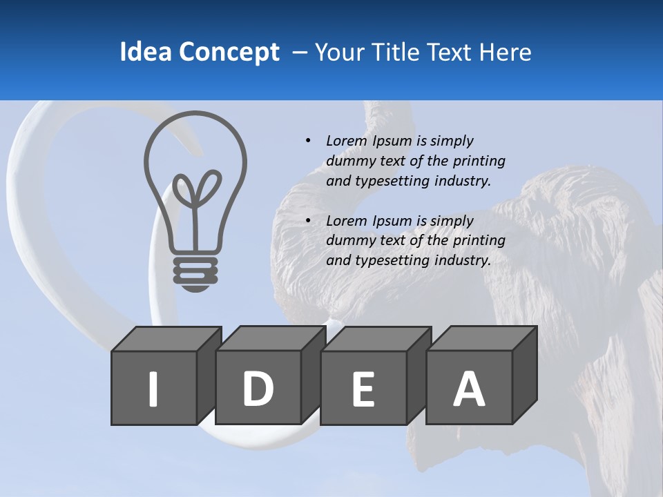 Equipment Switch Energy PowerPoint Template