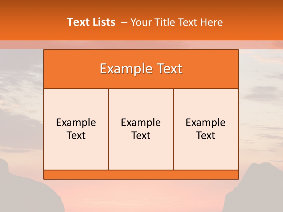 Condition Air Heat PowerPoint Template