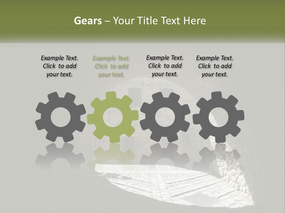 Temperature Electricity Conditioner PowerPoint Template