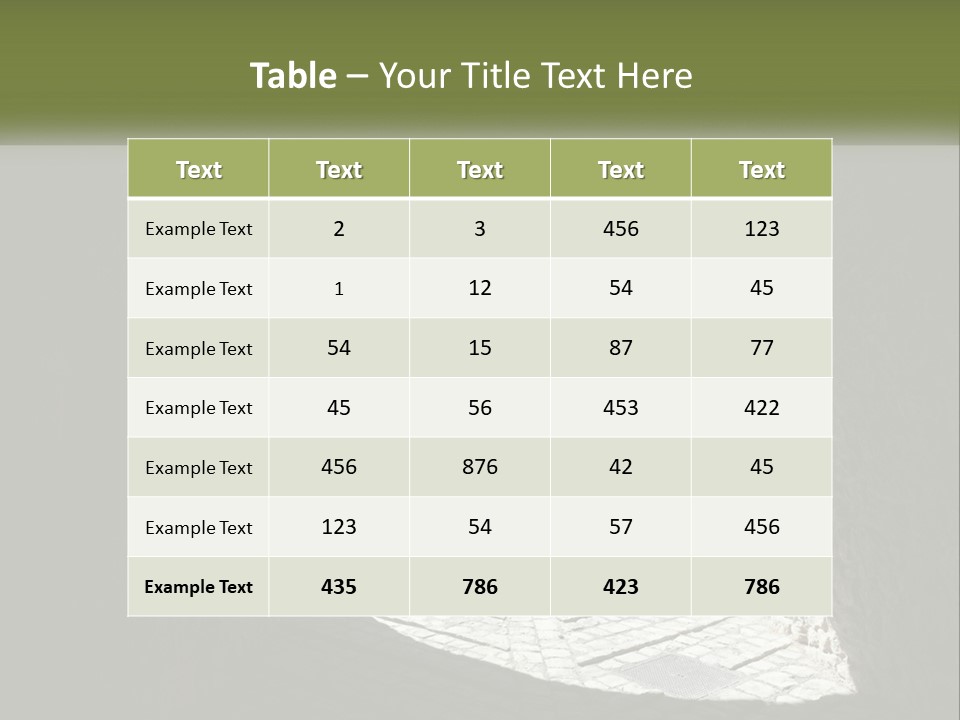 Temperature Electricity Conditioner PowerPoint Template