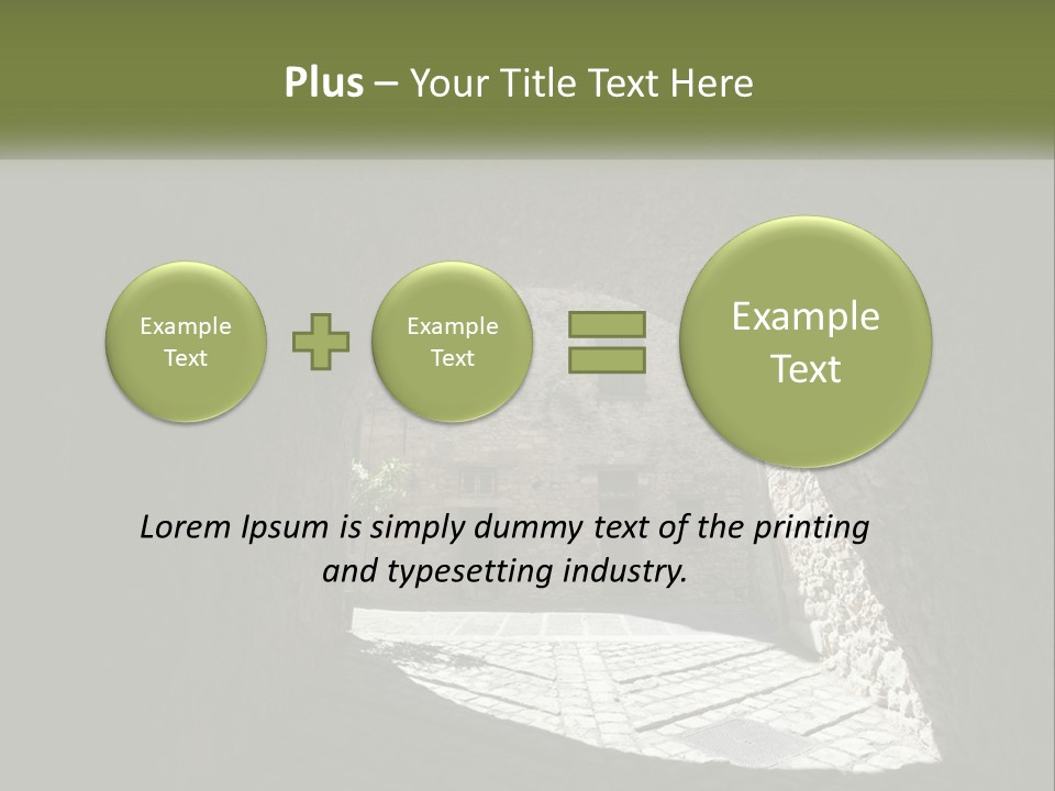 Temperature Electricity Conditioner PowerPoint Template