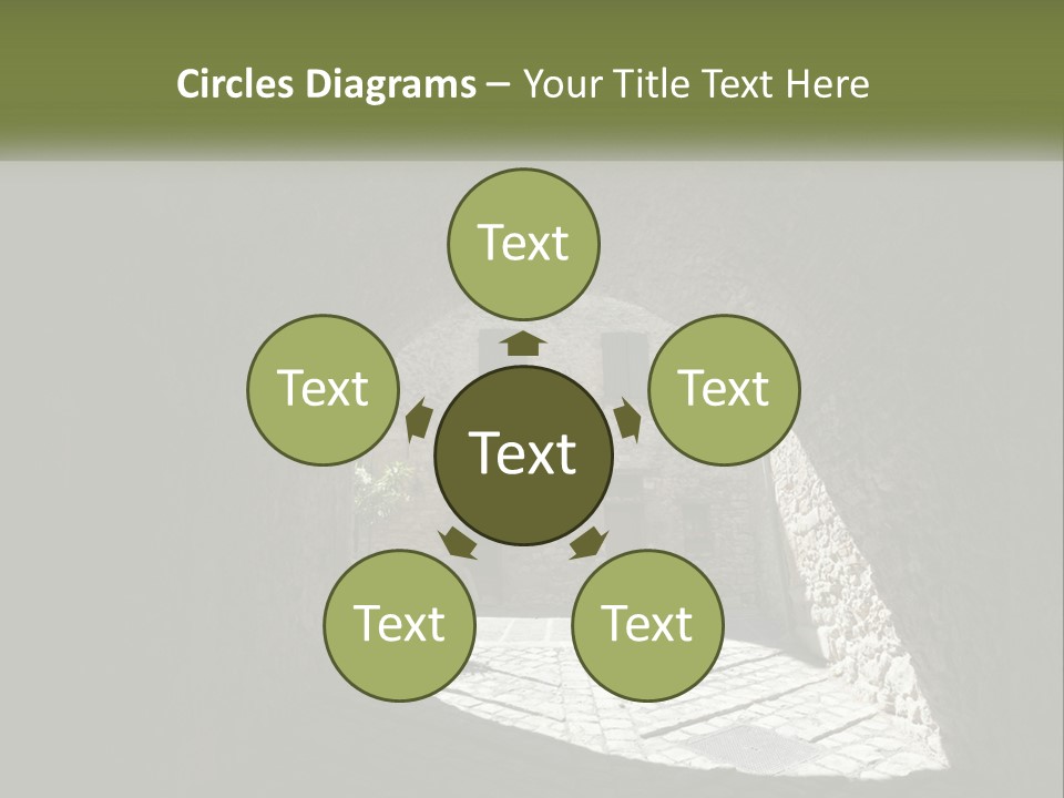 Temperature Electricity Conditioner PowerPoint Template
