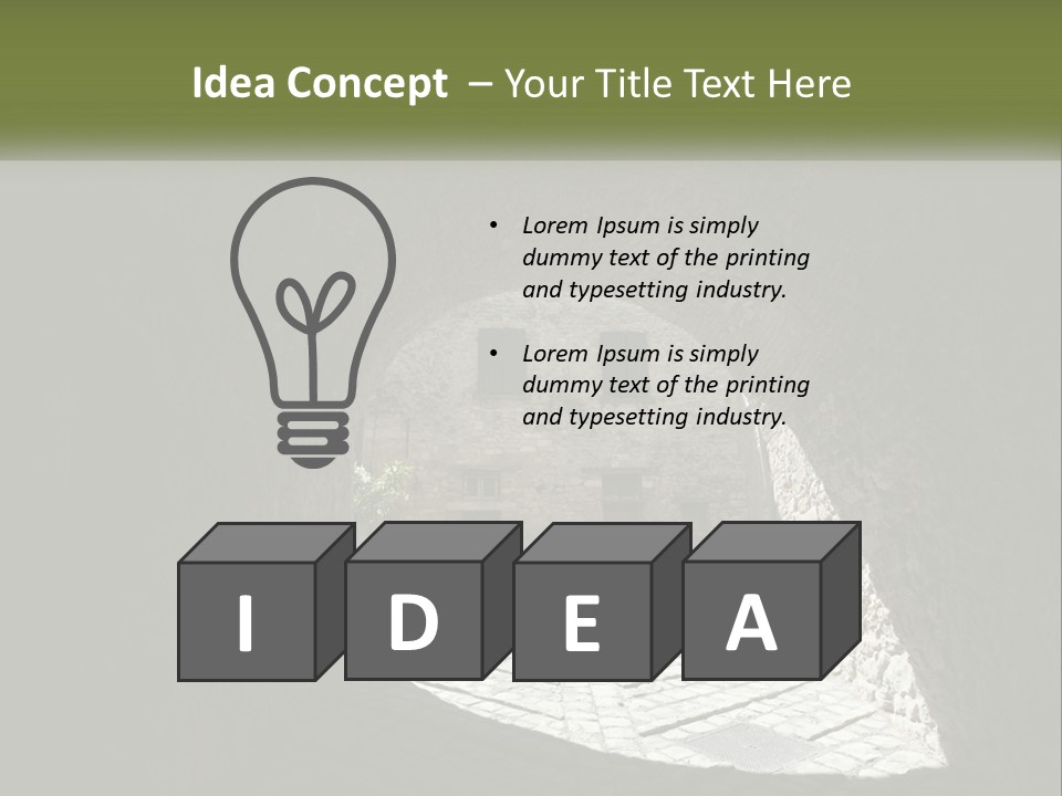Temperature Electricity Conditioner PowerPoint Template