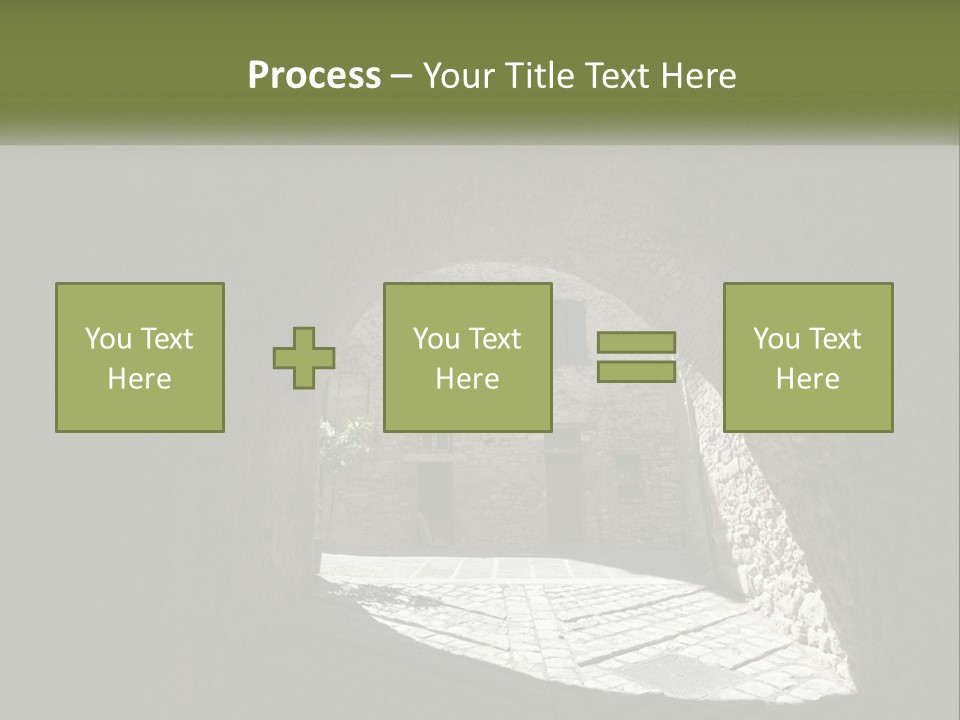 Temperature Electricity Conditioner PowerPoint Template