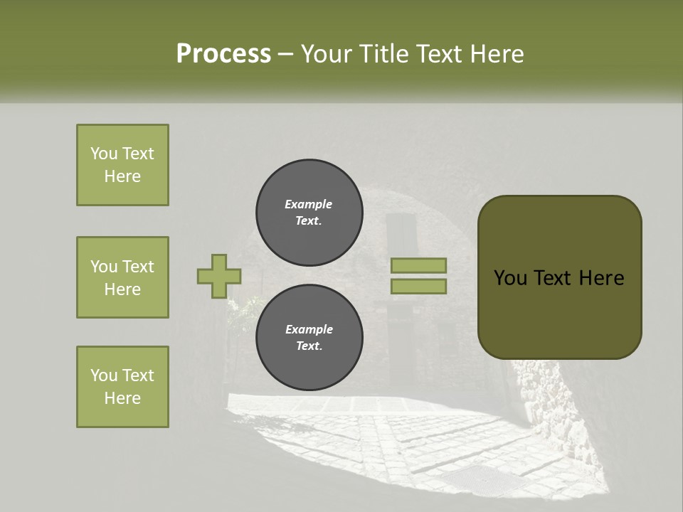 Temperature Electricity Conditioner PowerPoint Template