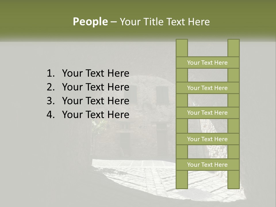 Temperature Electricity Conditioner PowerPoint Template