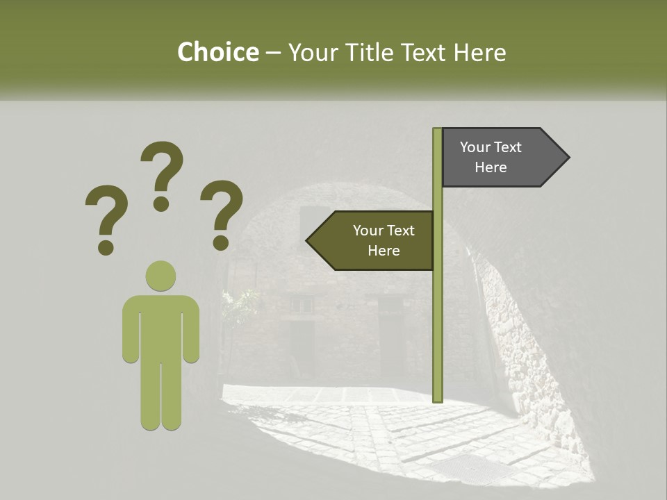 Temperature Electricity Conditioner PowerPoint Template