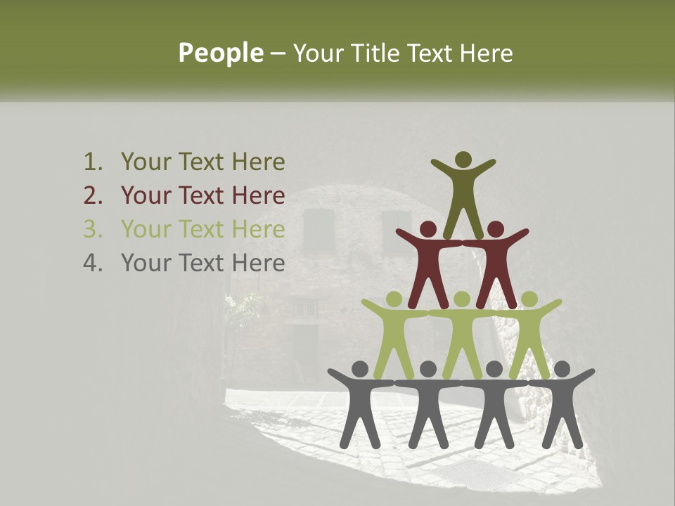 Temperature Electricity Conditioner PowerPoint Template