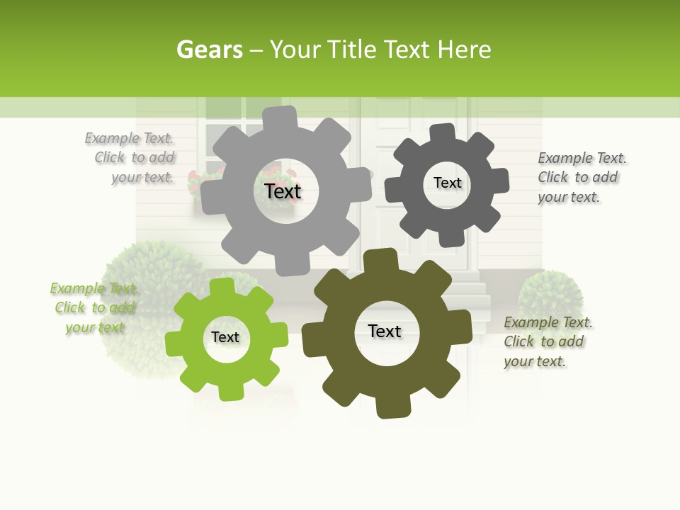 Climate Equipment Part PowerPoint Template