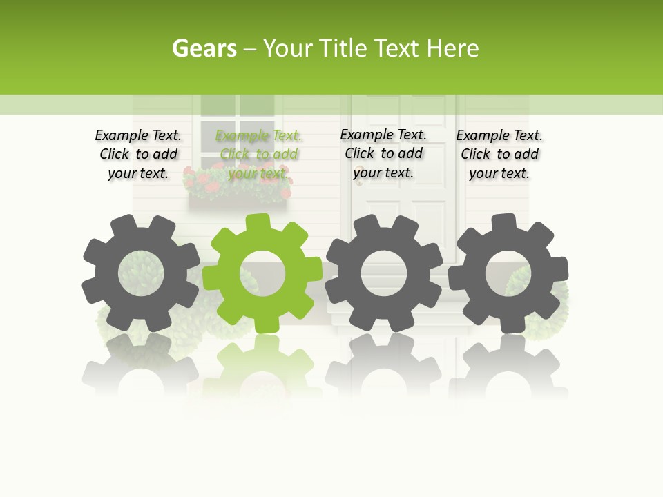 Climate Equipment Part PowerPoint Template