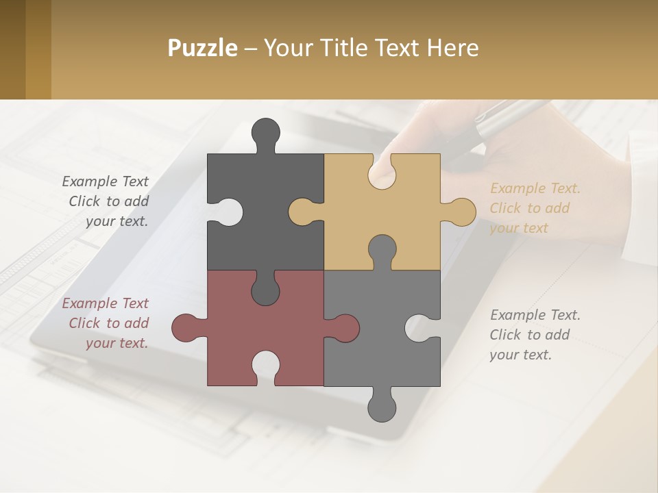 System Remote Unit PowerPoint Template