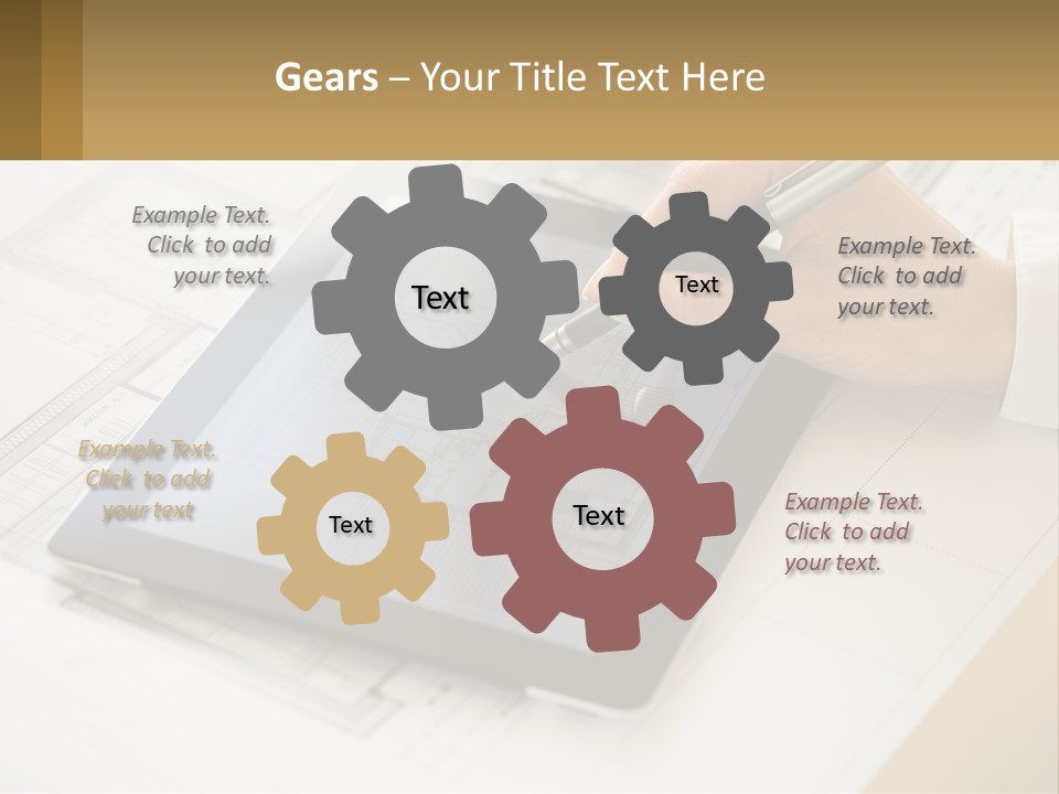 System Remote Unit PowerPoint Template