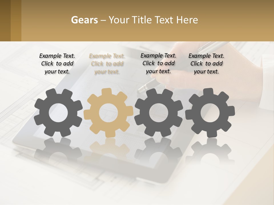 System Remote Unit PowerPoint Template