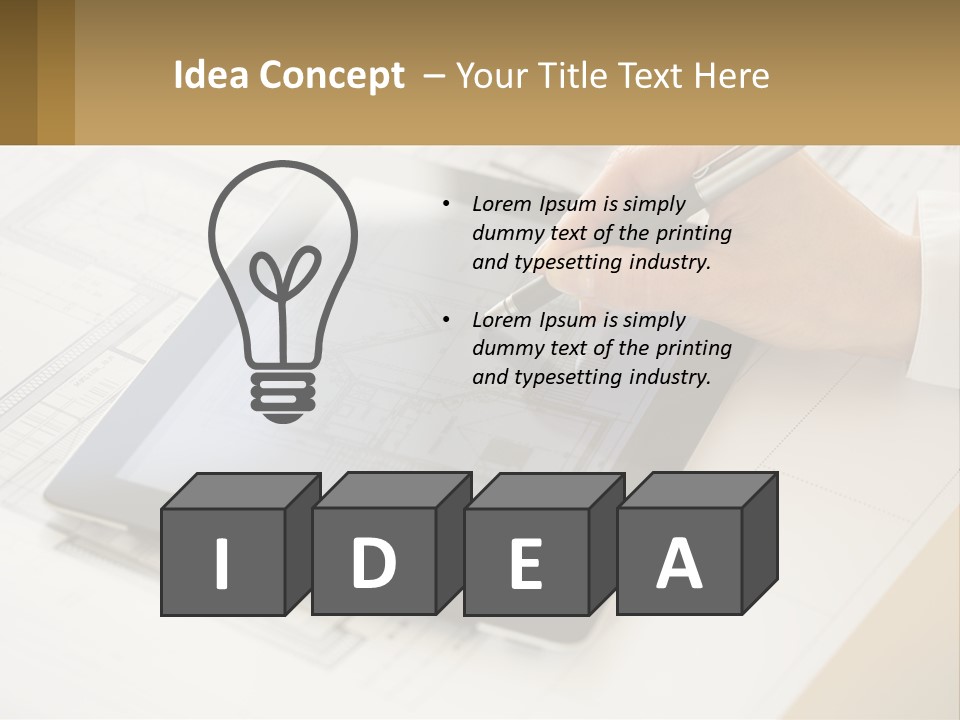 System Remote Unit PowerPoint Template