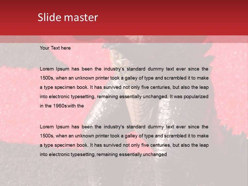 Unit Technology Supply PowerPoint Template