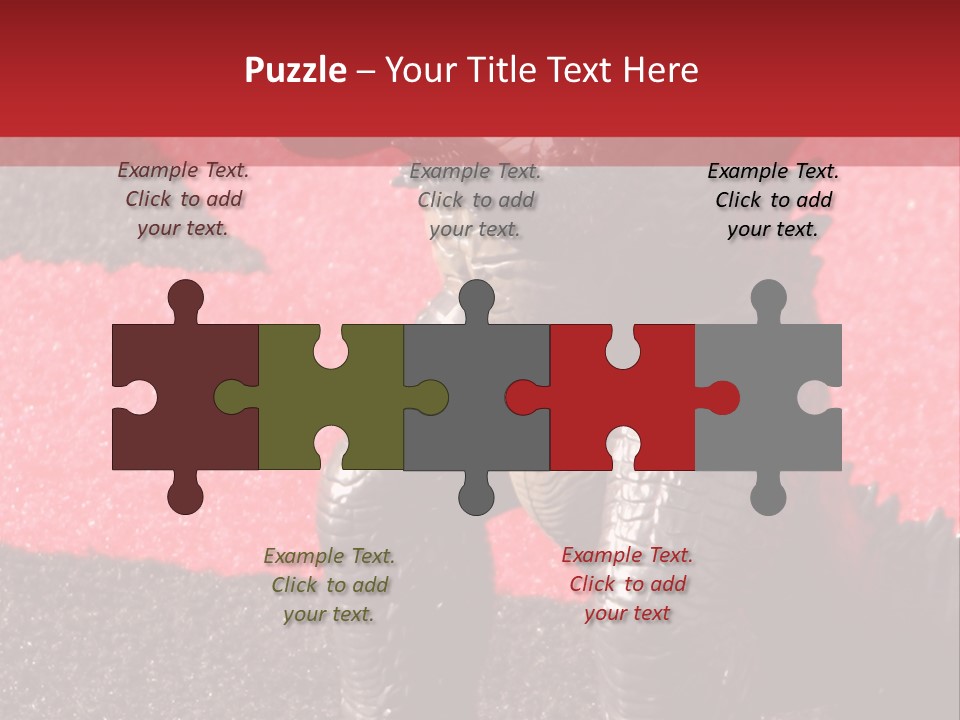 Unit Technology Supply PowerPoint Template