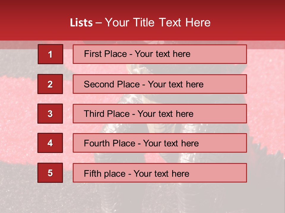 Unit Technology Supply PowerPoint Template