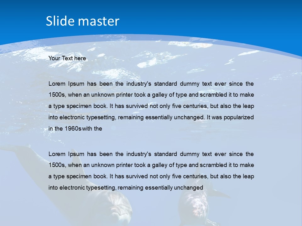 Power Supply Electric PowerPoint Template