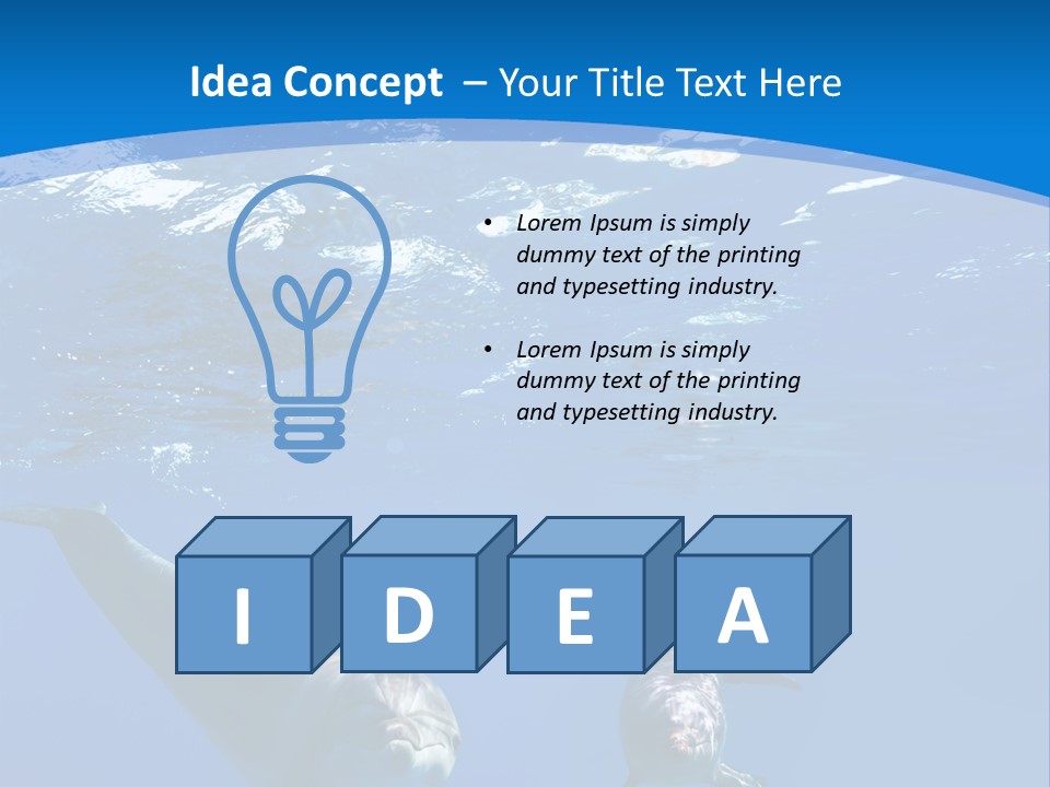 Power Supply Electric PowerPoint Template