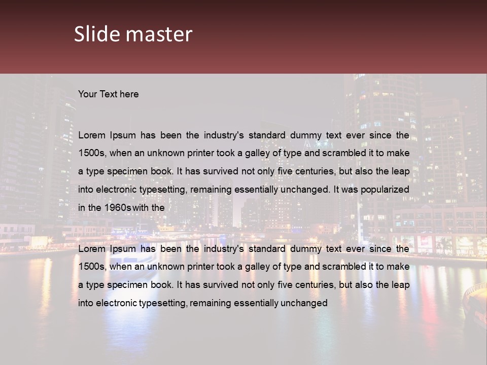 Air Cold Home PowerPoint Template