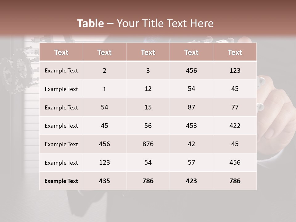 System Cooling Unit PowerPoint Template