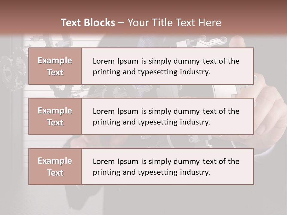 System Cooling Unit PowerPoint Template