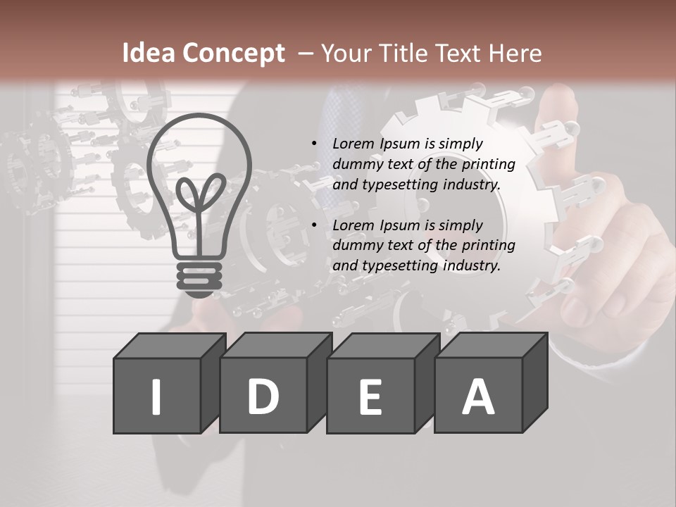 System Cooling Unit PowerPoint Template