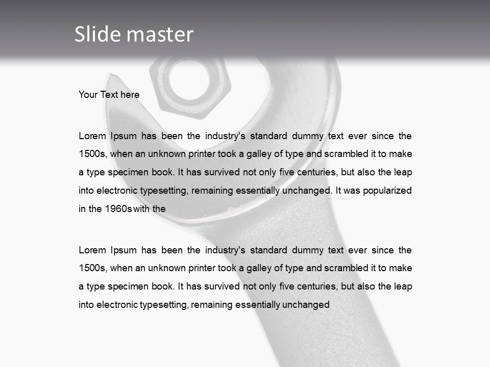 Air Part Technology PowerPoint Template