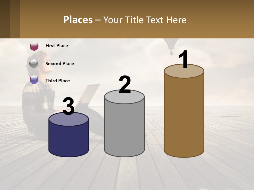 System Cool Temperature PowerPoint Template